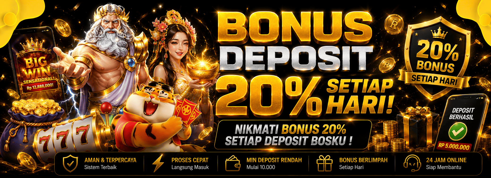 BONUS NEW MEMBER 20%